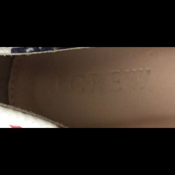 Jcrew Tie Front berry Flats - Picture 9 of 11